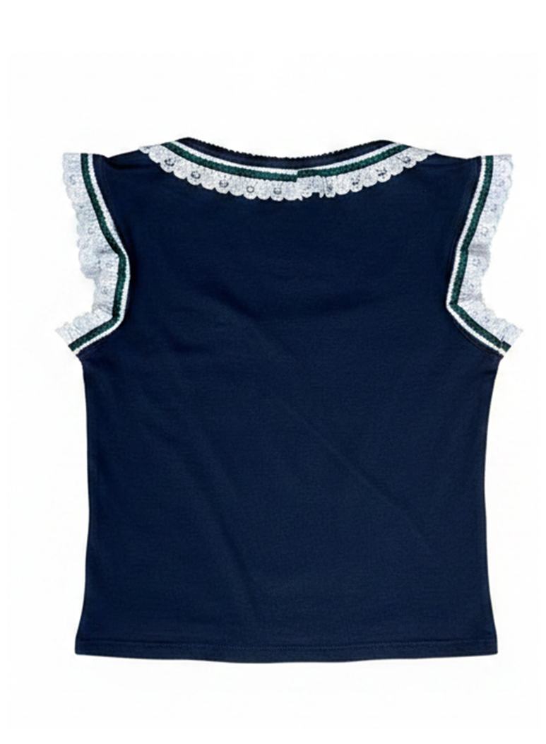 Scotmaxxing Lace Top
