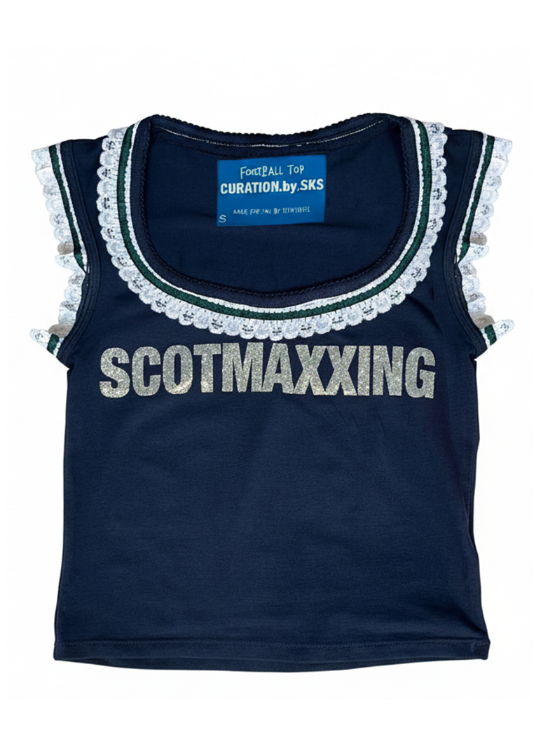 Scotmaxxing Lace Top